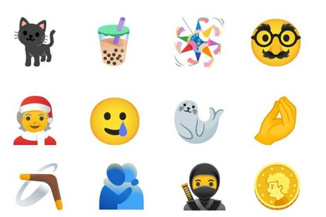 New emoji!  Android 11 will add at least 117, and they'll be there for everyone: ninjas, tea, kitties, and even a recognized hand sign