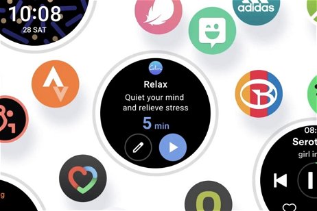 This is One UI Watch, the software of the Galaxy Watch 4 based on Wear OS